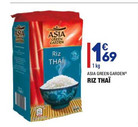 riz thaï asia green garden