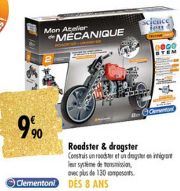 roadster & dragster clementoni