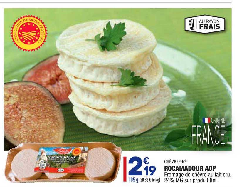 Rocamadour Aop Chèvrefin