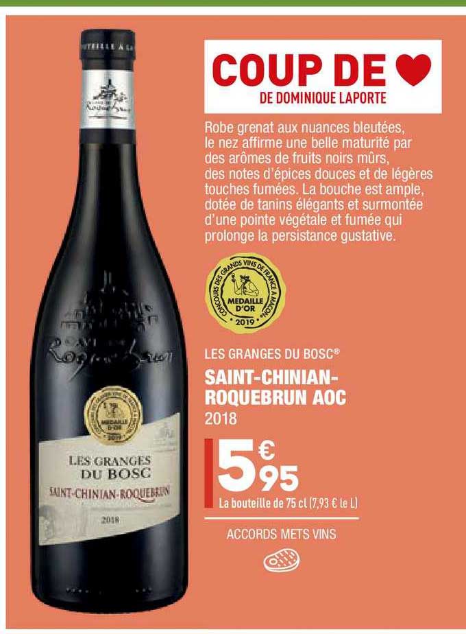 saint chinian roquebrun aoc les granges du bosc