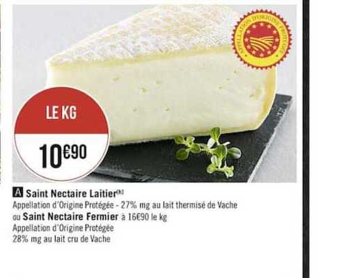 saint nectaire laitier