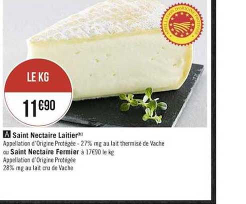 saint nectaire laitier