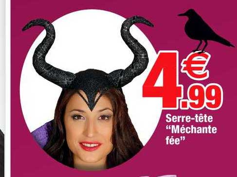 serre tête méchante fée