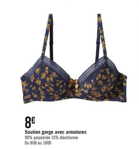 soutien gorge avec armatures