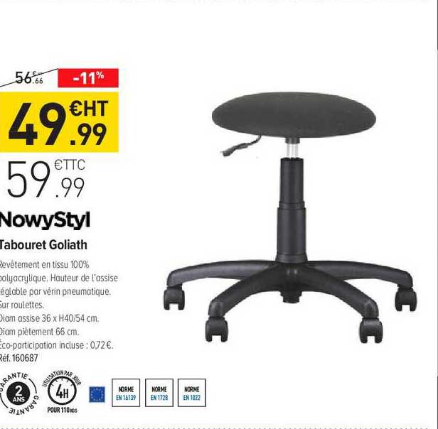 Tabouret Goliath Nowystyl