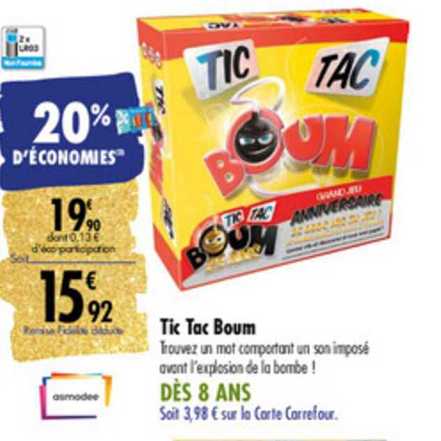 tic tac boum asmodee