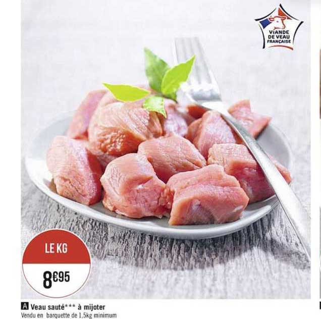 Veau Sauté à Mijoter