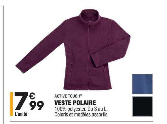 Veste Polaire Active Touch