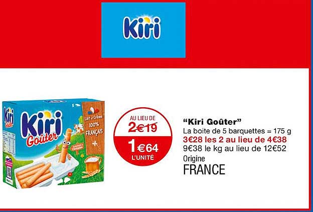 "kiri Goûter"