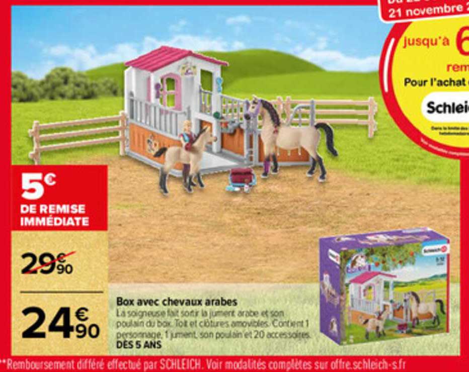 box avec chevaux arabes