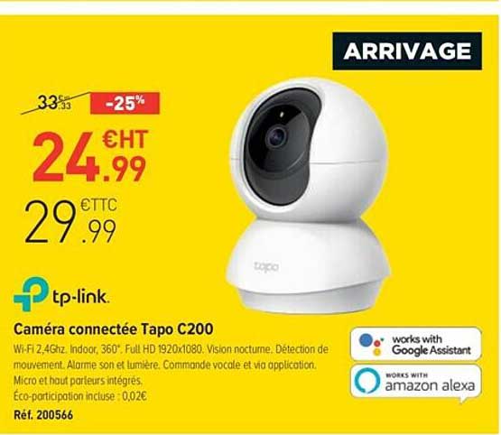 caméra connectée tapo c200 tp-link
