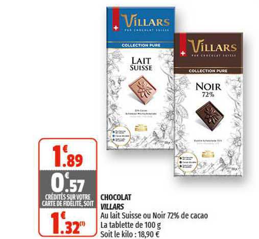 Chocolat Villars