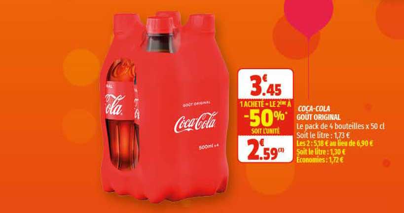 coca-cola  goût original