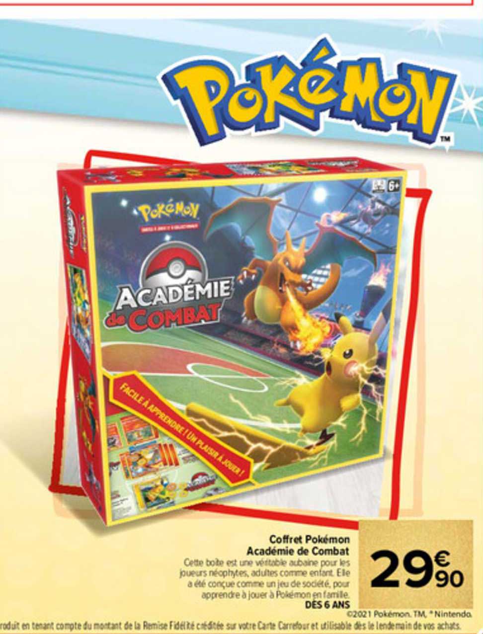 coffret pokémon académie de combat