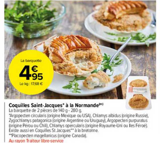 coquilles saint-jacques à la normande