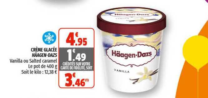 crème glacée häagen-dazs