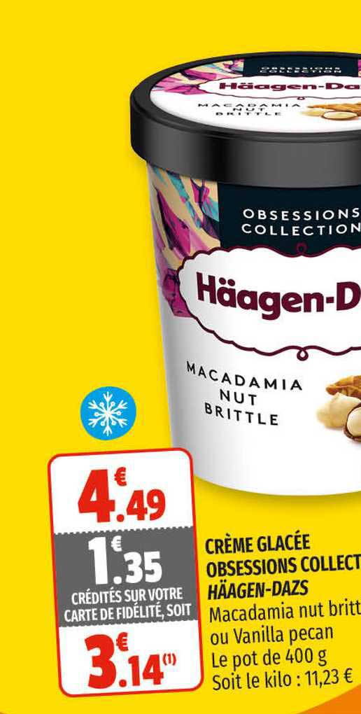 crème glacée obsessions collect häagen-dazs