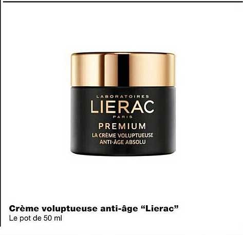 Crème Voluptueuse Anti-âge "lierac"