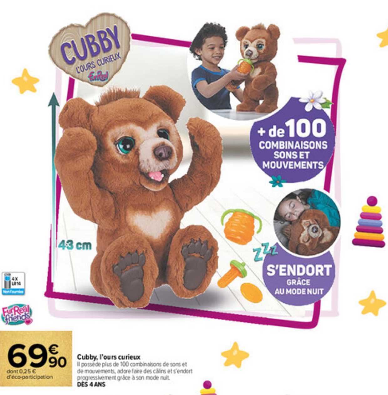 cubby l'ours curieux