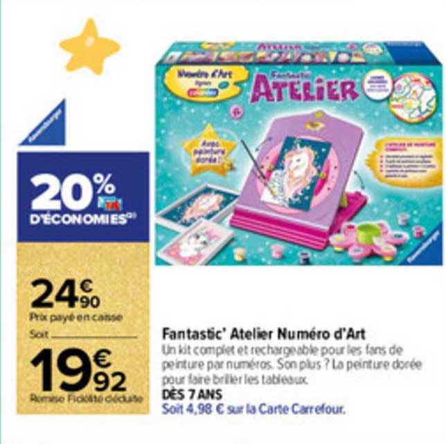 fantastic' atelier numéro d'art