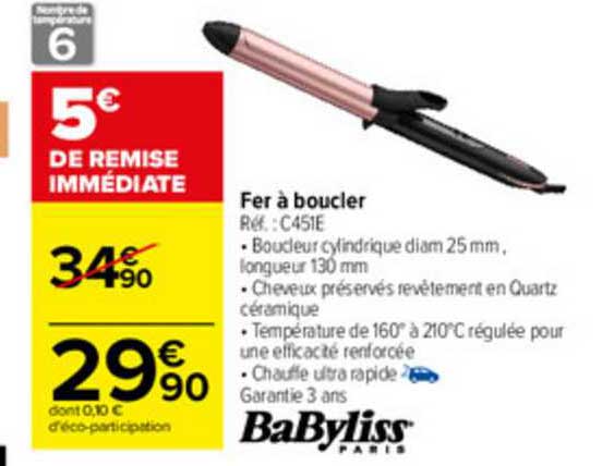 fer à boucler babyliss