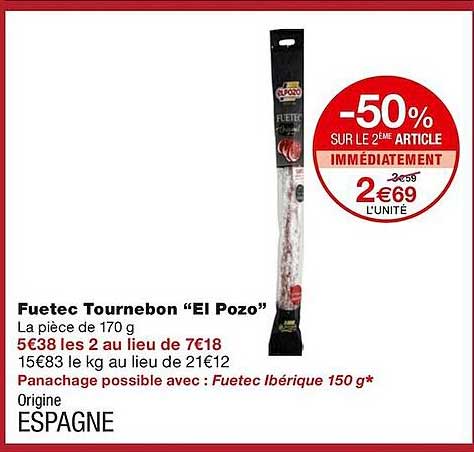fuetec tournebon "el pozo"
