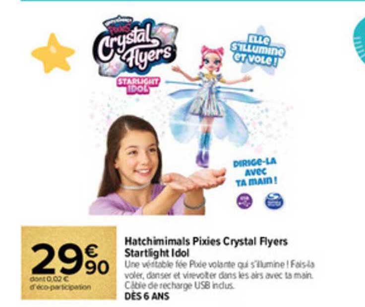 hatchimimals pixies crystal flyers startlight idol