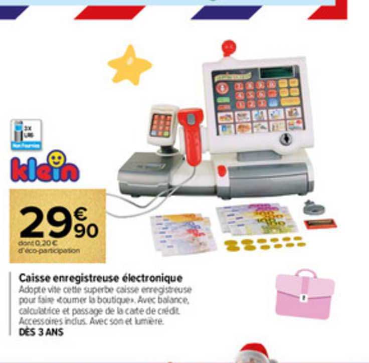 klein caisse enregistreuse électronique