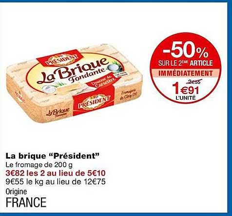 La Brique "président"