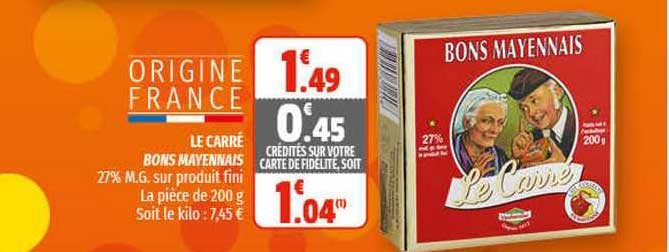 le carré bons mayennais