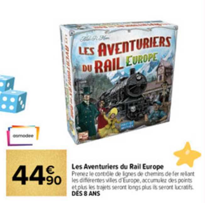les aventuriers du rail europe