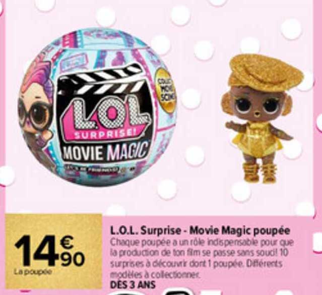 lol surprise - movie magic poupée