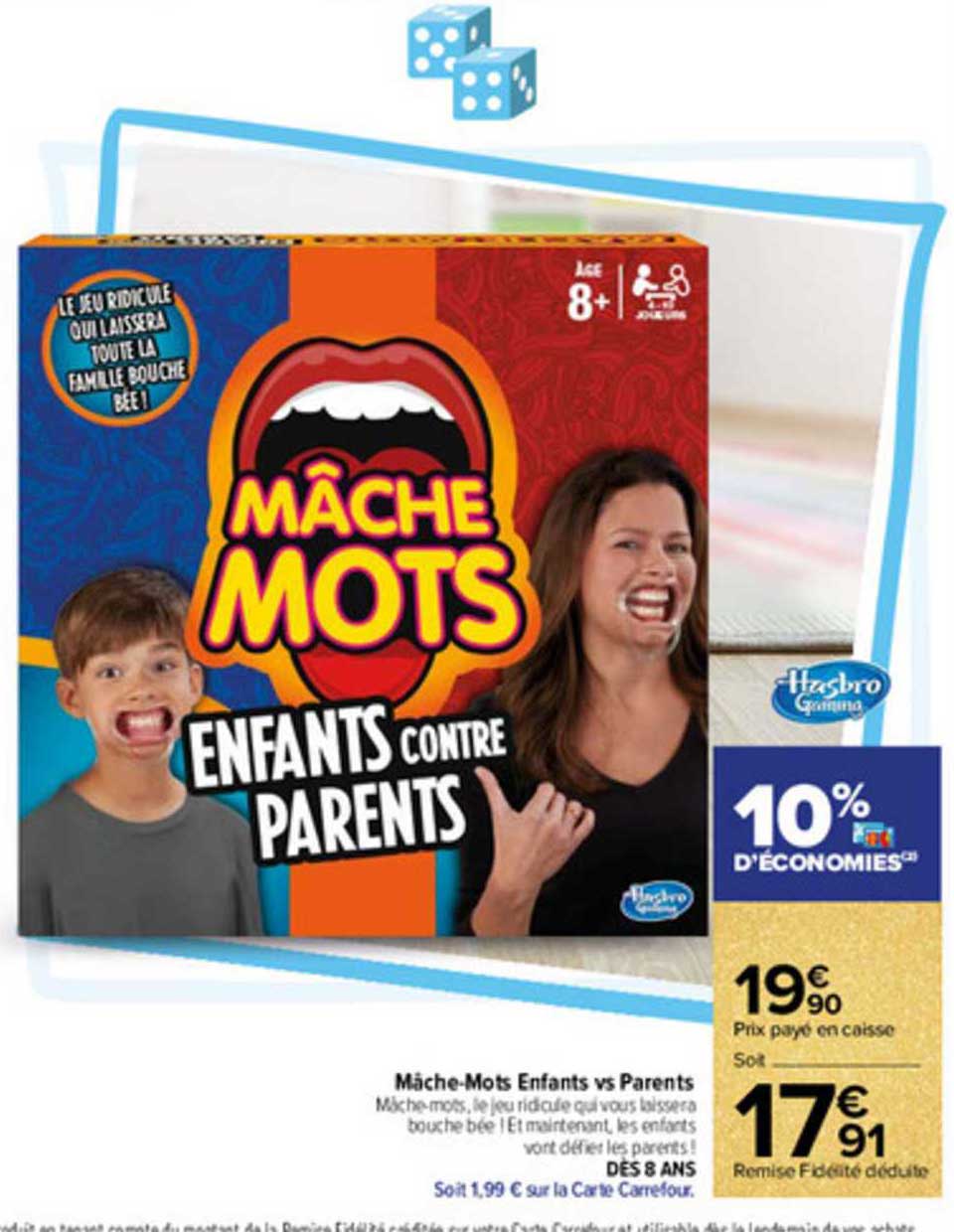 mâche-mots enfants vs parents