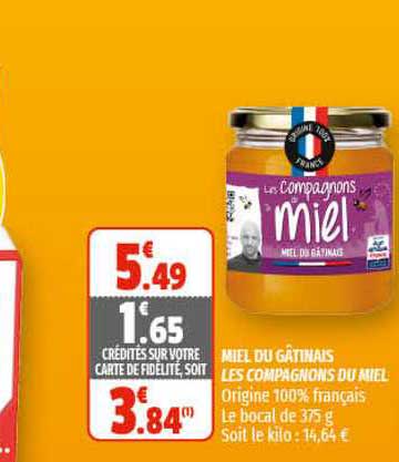 miel du gâtinais les compagnons du miel