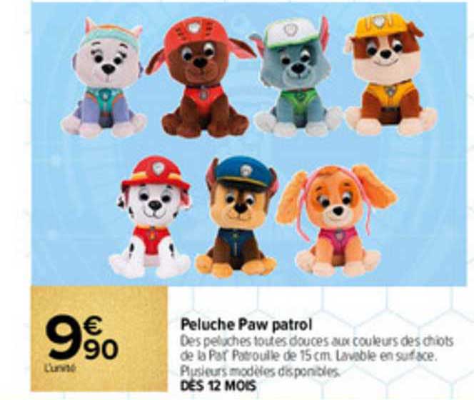 peluche paw patrol