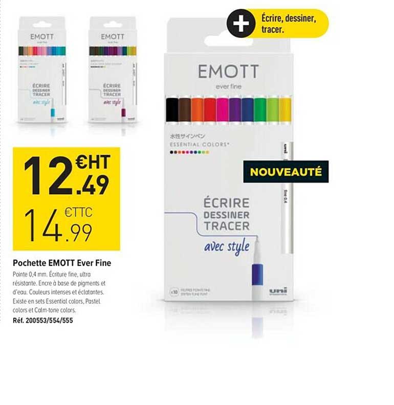 pochette emott ever fine