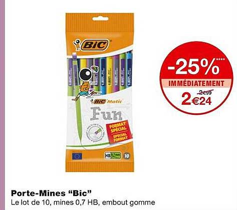 porte-mines "bic"