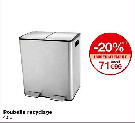 poubelle recyclage