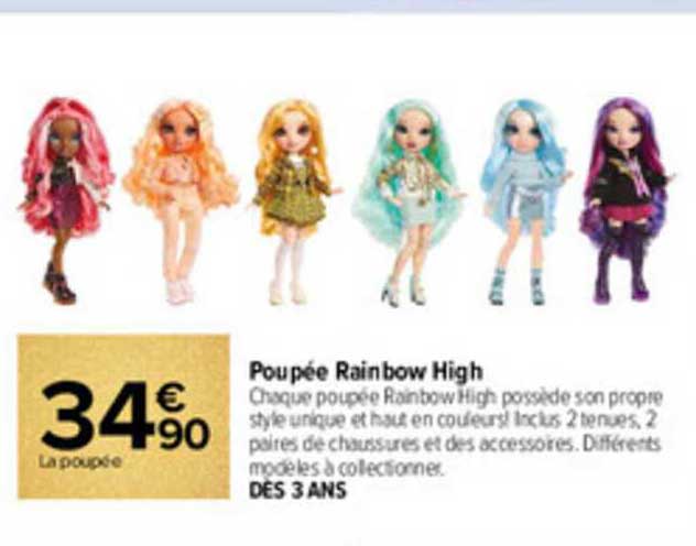 poupée rainbow high