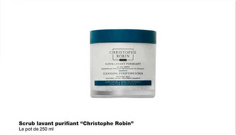 scrub lavant purifiant "christophe robin"