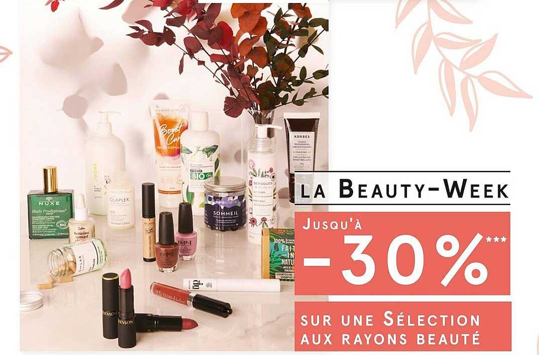 sélection aux rayons beauté