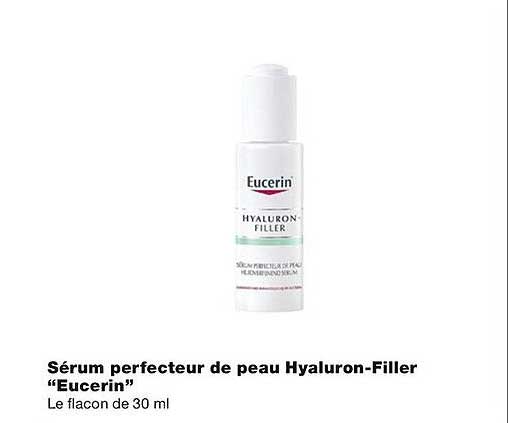 sérum perfecteur de peau hyaluron-filler "eucerin"
