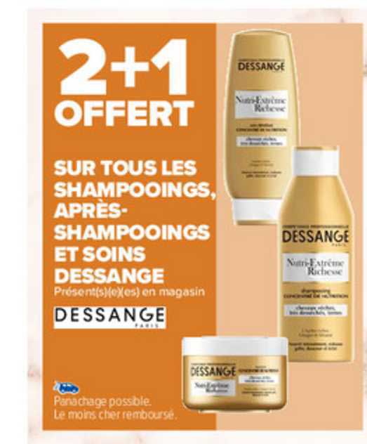 Shampooings, Après-shampooings Et Soins Dessange