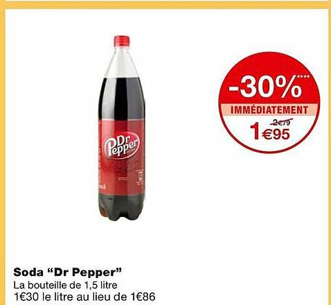 soda "dr pepper"