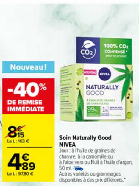 soin naturally good nivea