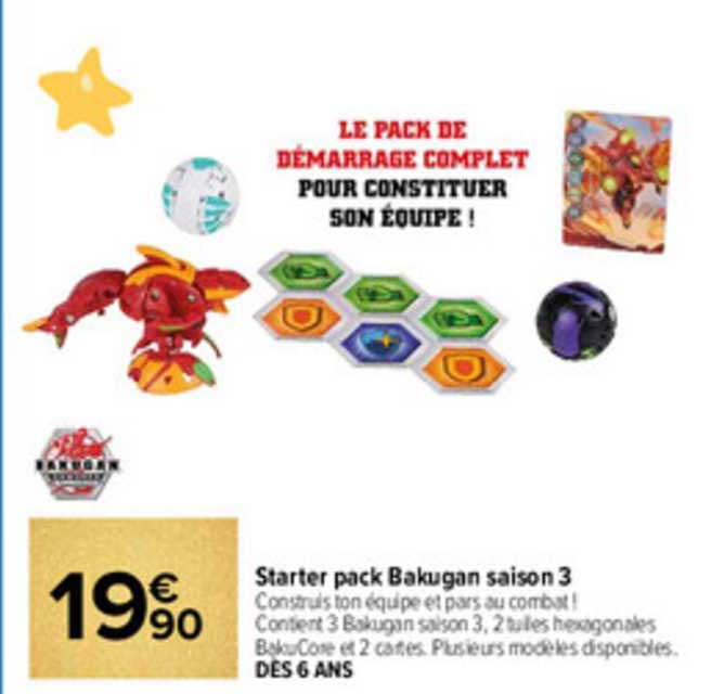 Starter Pack Bakugan Saison 3