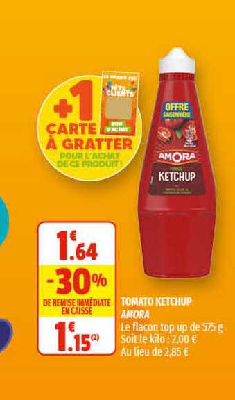 tomato ketchup amora
