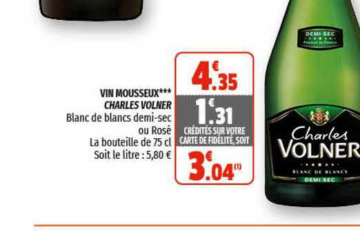 Vin Mousseux Charles Volner
