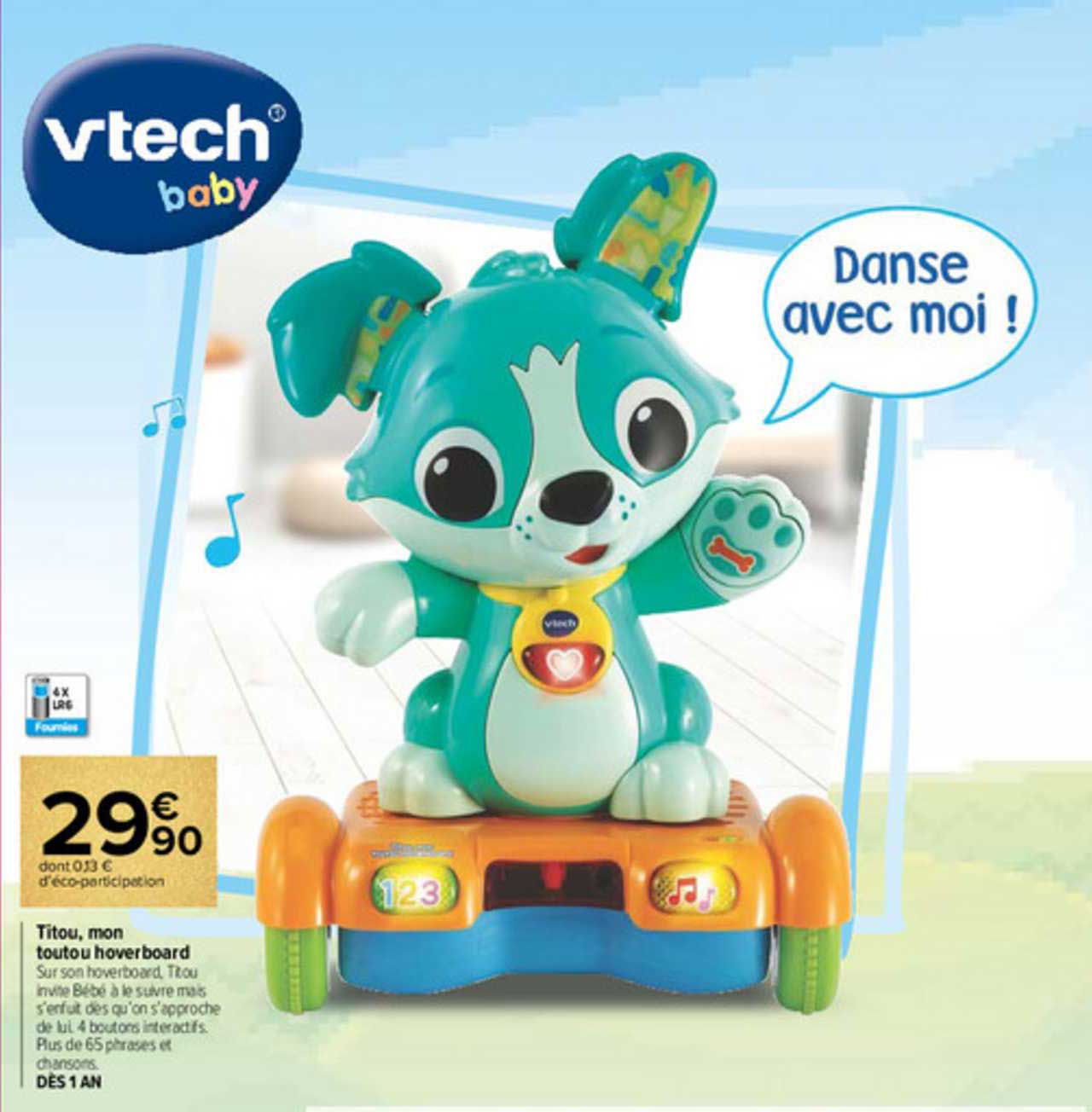 vtech titou mon toutou hoverboard