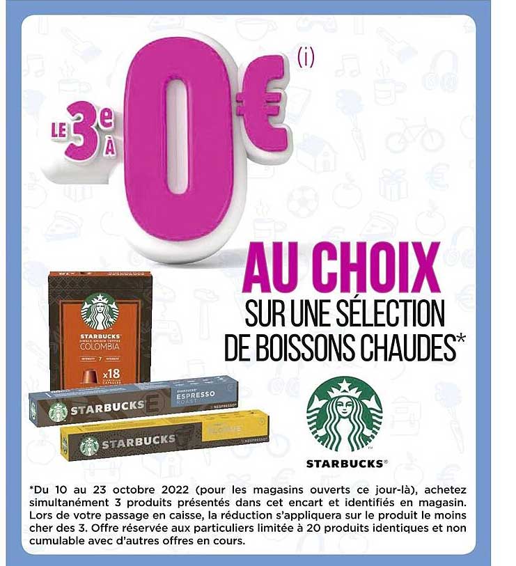 boissons chaudes starbucks